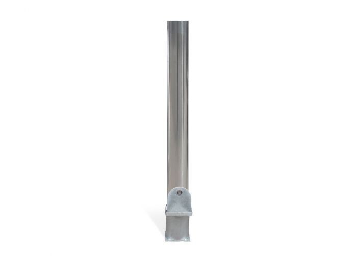 City Polished 104mm Stainless Steel Bollard