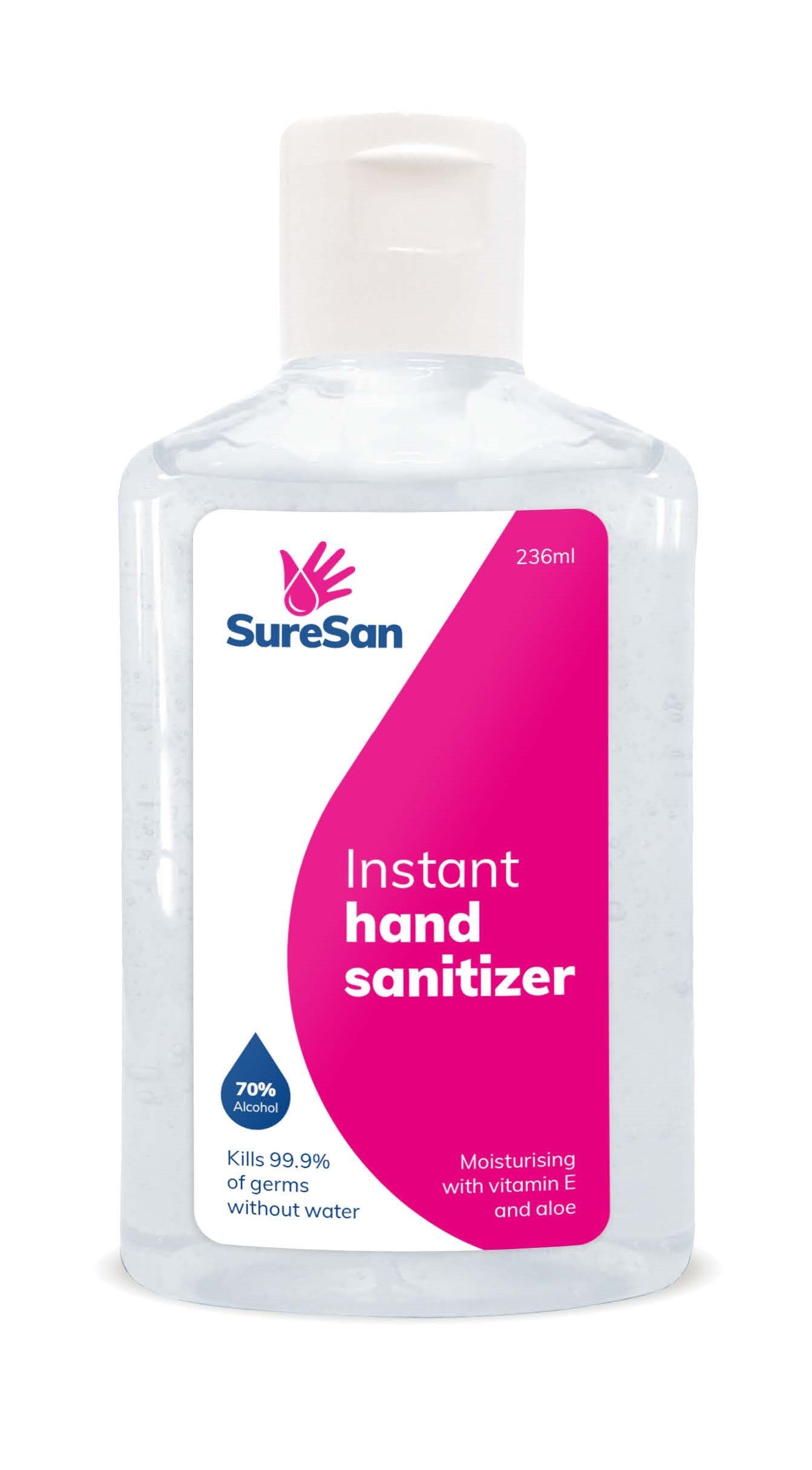 70% ALCOHOL INSTANT HAND SANITIZER 236ml