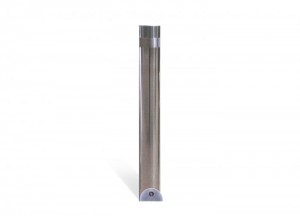 Province Polished 104mm Stainless Steel Bollard