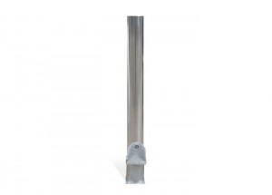 City Polished 204mm Stainless Steel Bollard